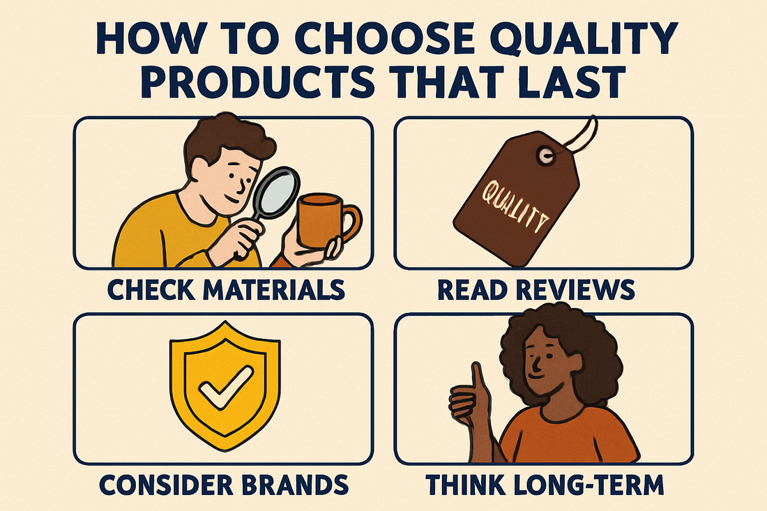 How to Choose Quality Products That Last