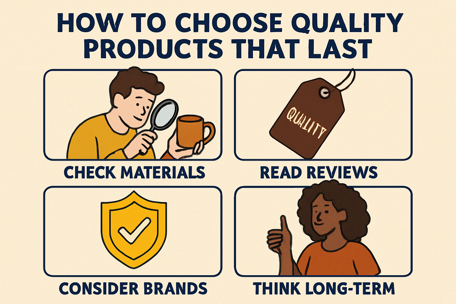 How to Choose Quality Products That Last